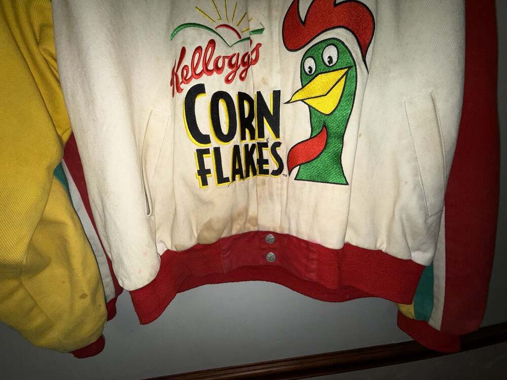 Chase Authentics Terry Labonte Kellogg's Corn Flakes NASCAR Racing Jacket - Picture 3 of 10
